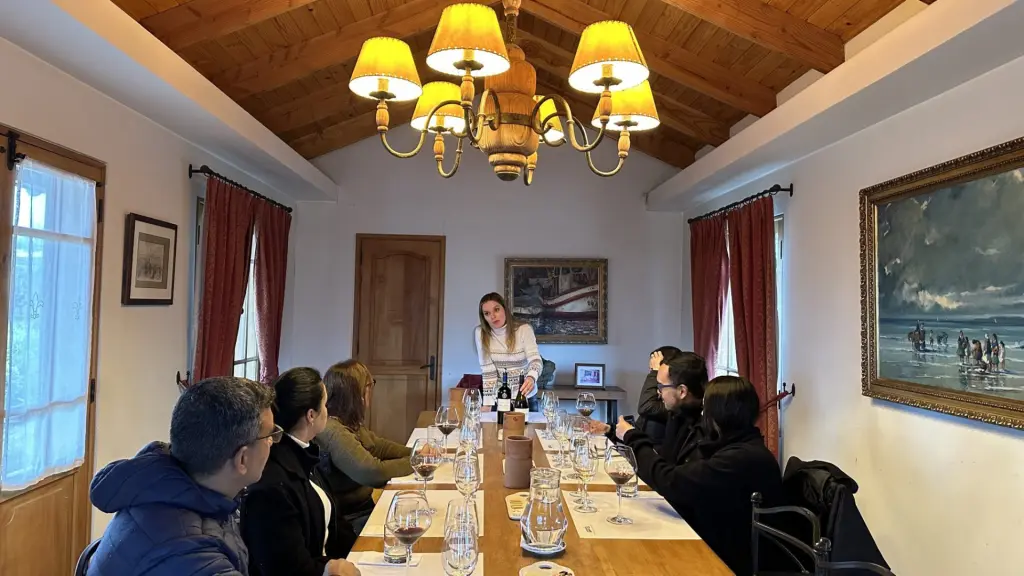 Roteiro no Chile: visitando a vinícola Aquitania e o Templo Bahá'í 8 Aquitania e Bahai11 1