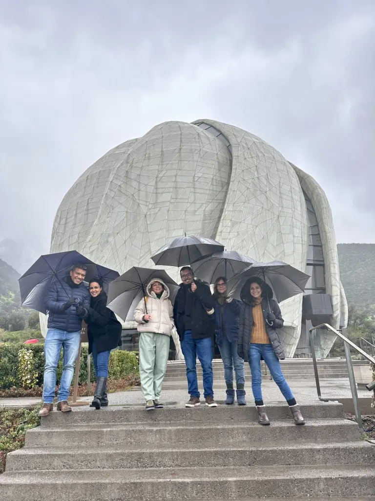 Roteiro no Chile: visitando a vinícola Aquitania e o Templo Bahá'í 11 Aquitania e Bahai19 1