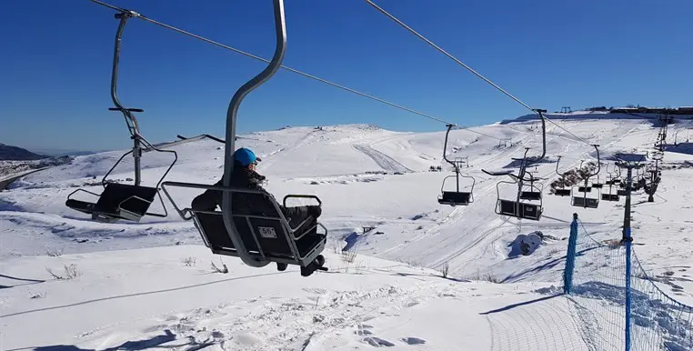 Como foi nosso dia de neve no Parque Farellones 2 Pista de ski em Farellones