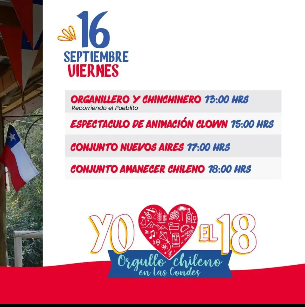 Festas Pátrias 2022 - Como curtir o maior feriado em Santiago do Chile 10 Fiestas patrias chile
