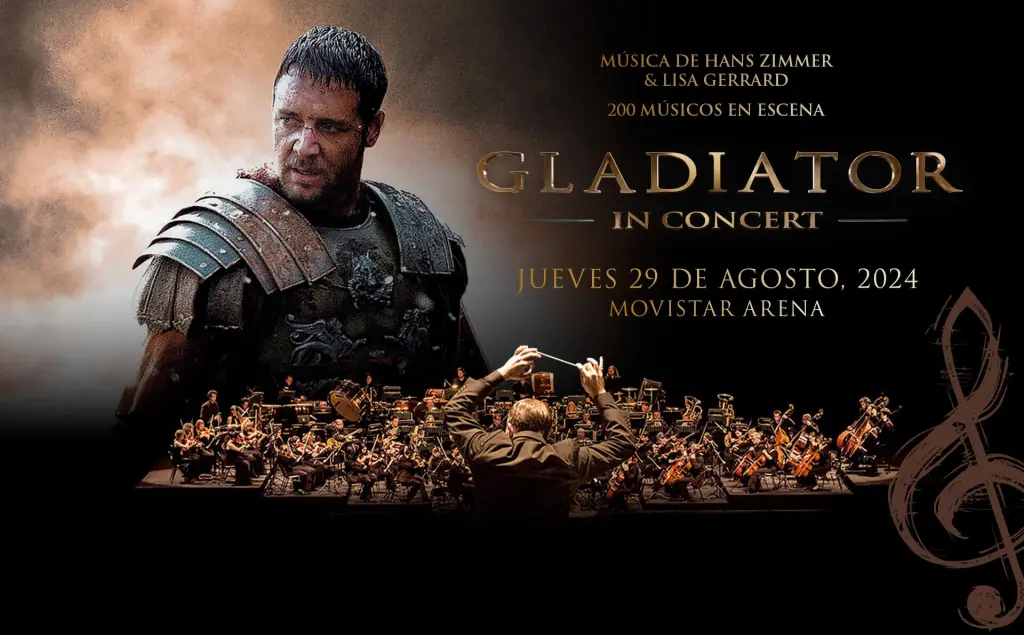 Agenda Cultural: eventos e shows em Santiago do Chile em agosto 2024 1 Gladiator