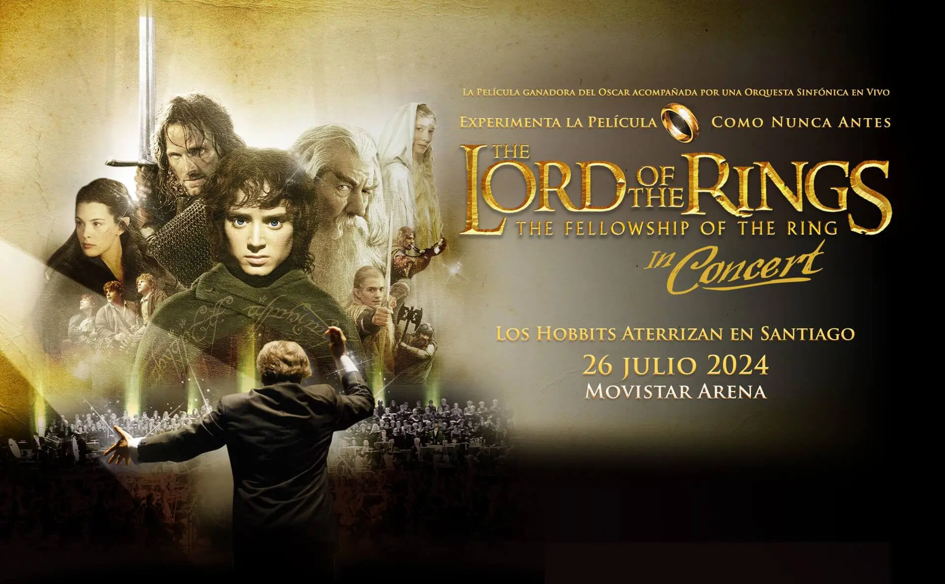 Agenda Cultural: eventos e shows em Santiago do Chile em julho 2024 3 LordOftheRings.jpg