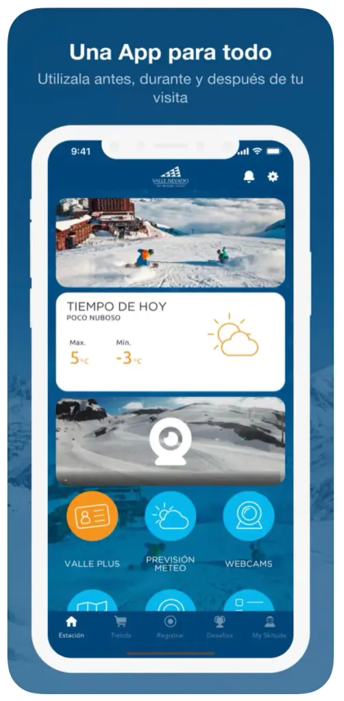 Valle Nevado app