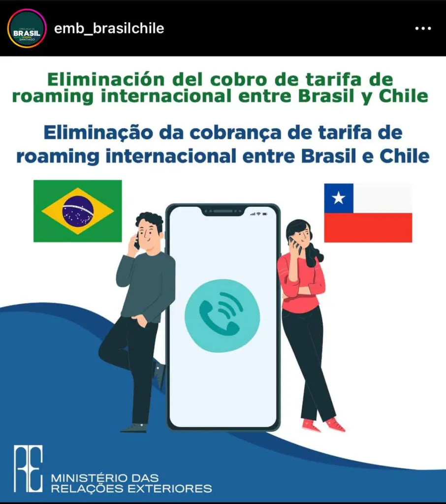 Chip de celular no Chile