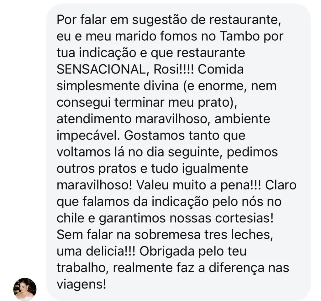 Restaurante Tambo em Santiago: vale a pena? 12 depoimento Tambo1