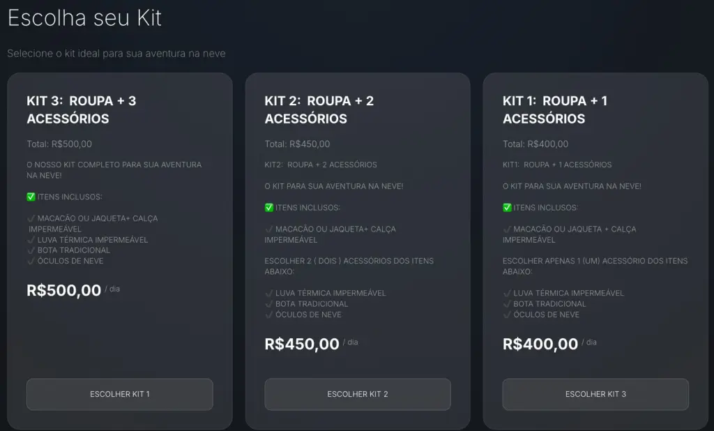 Site da loja Linda Brazil