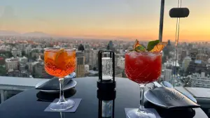 os melhores rooftops de Santiago