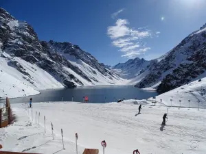 centro de esquiar em Portillo para curtir o inverno chileno